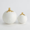 Global Views Dipped Golden Crackle Vase