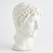Global Views White Glaze Hadrian Sculpture