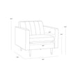 Sunpan Yosi Moss Green Armchair Clearance