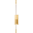 Hudson Valley Lighting Rosco 2 Light 4.25 inch Aged Brass Wall Sconce Wall Light