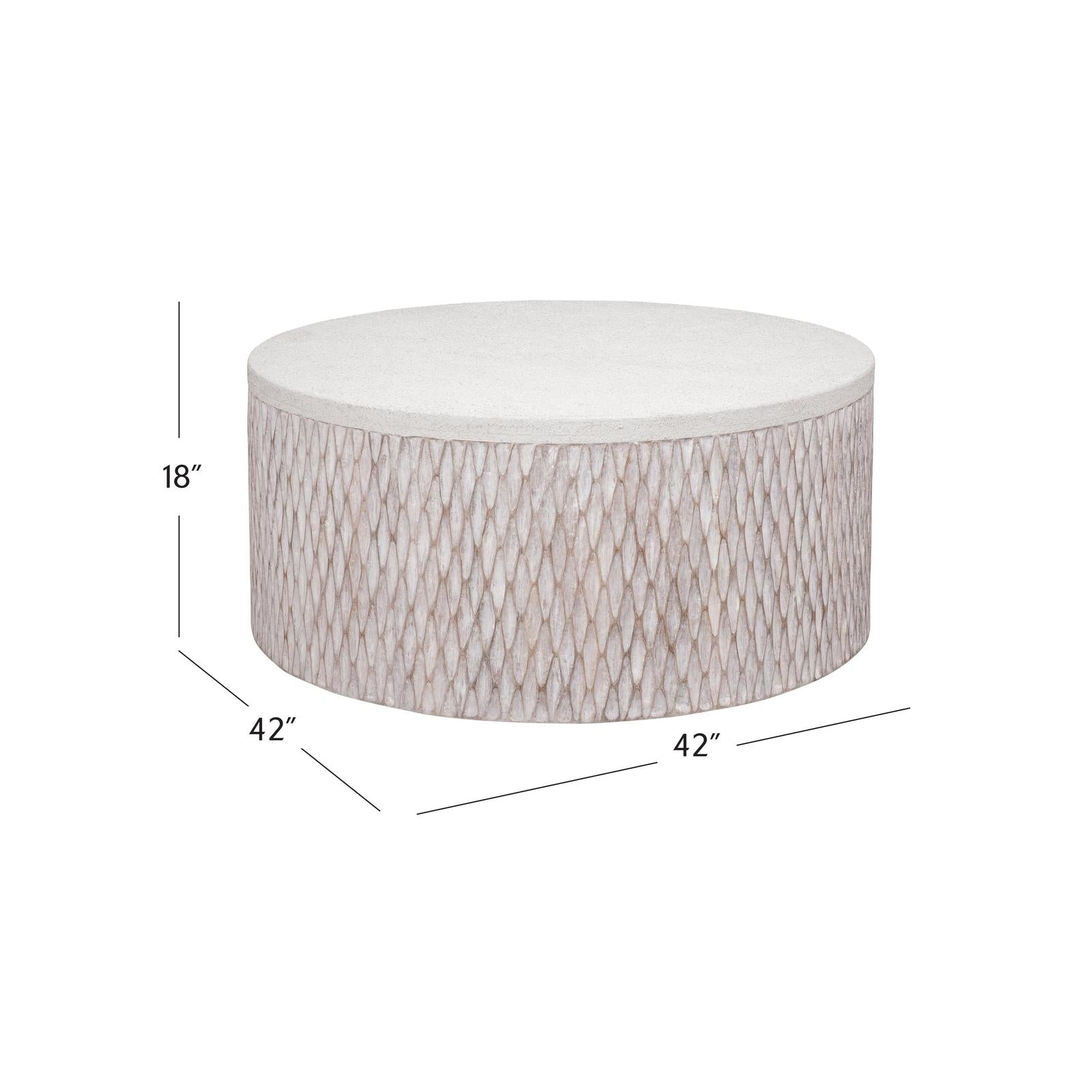 Bassett Mirror Brewer Accent Coffee Table