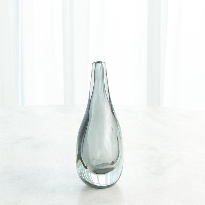 Global Views Stretched Neck Vase - Grey