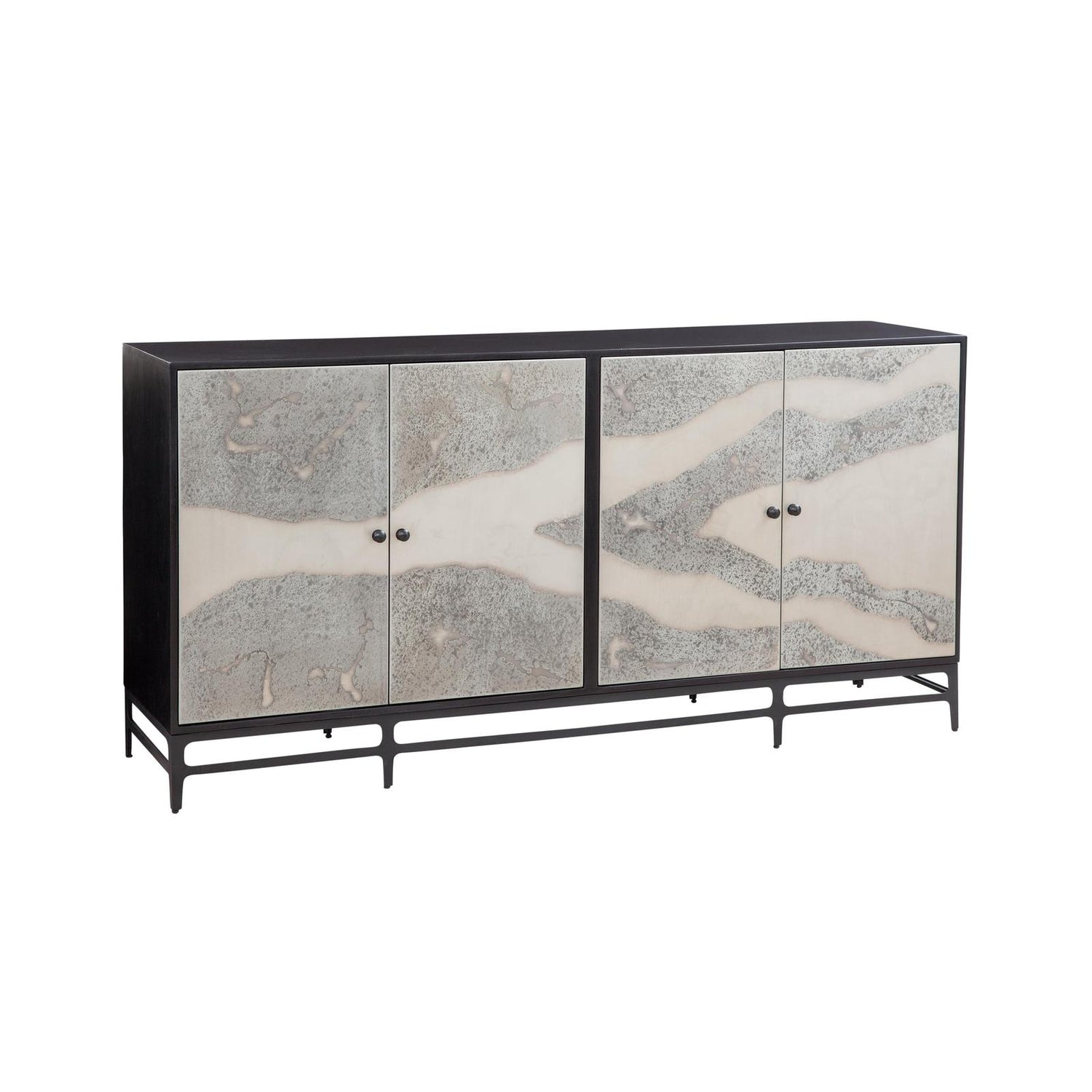 Bassett Mirror Caspar Iron Sideboard