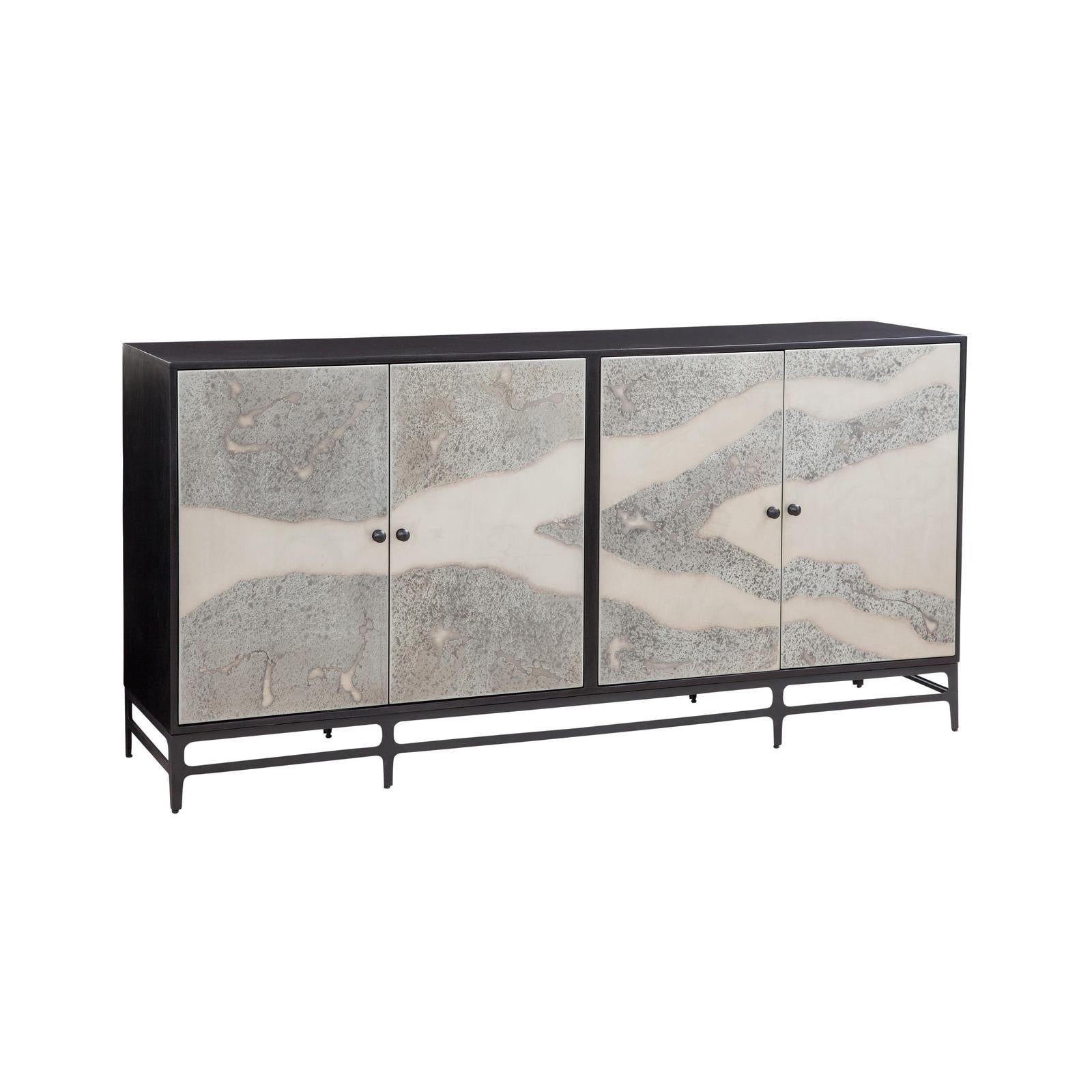 Bassett Mirror Caspar Iron Sideboard