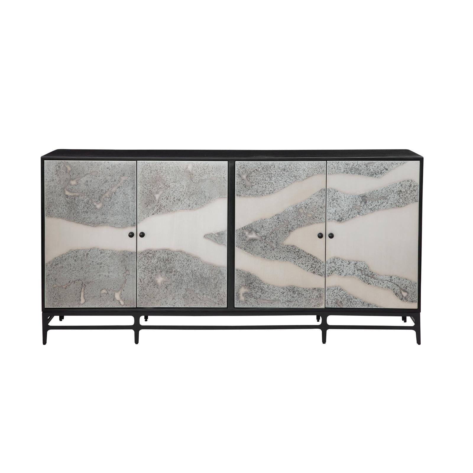 Bassett Mirror Caspar Iron Sideboard