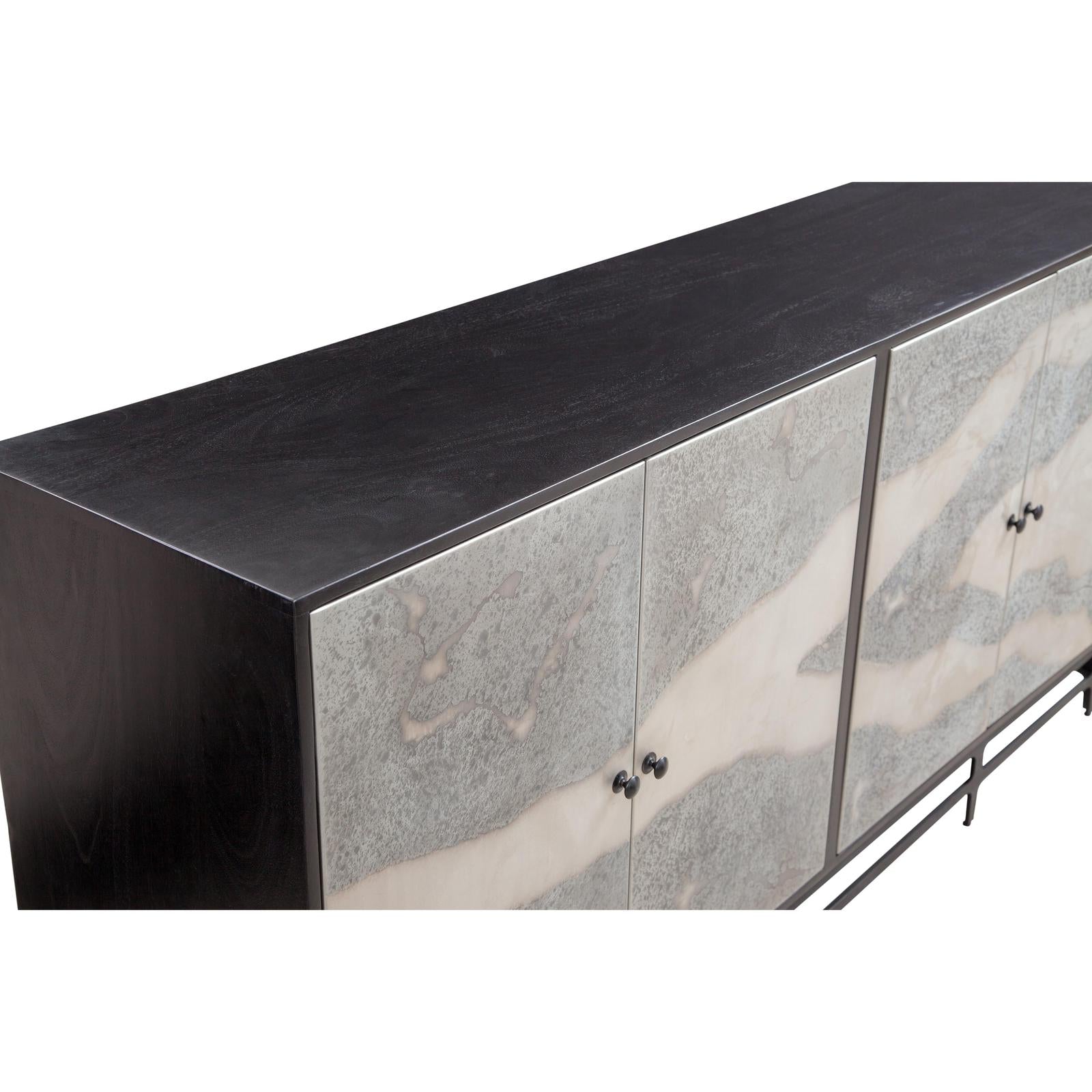 Bassett Mirror Caspar Iron Sideboard