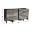 Bassett Mirror Caspar Iron Sideboard