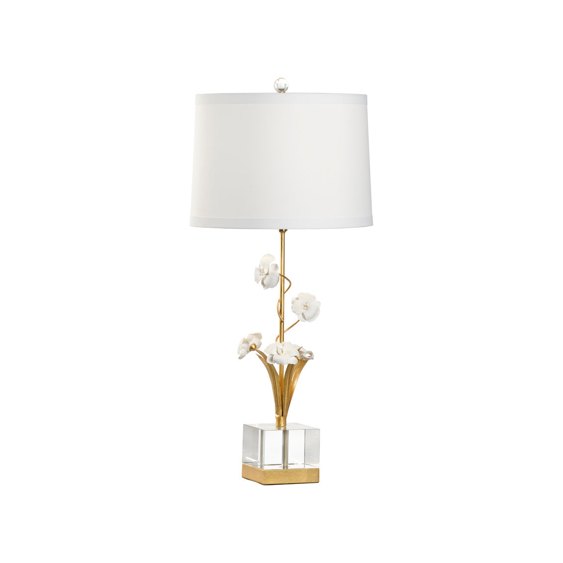 Chelsea House Large Orchid Table Lamp