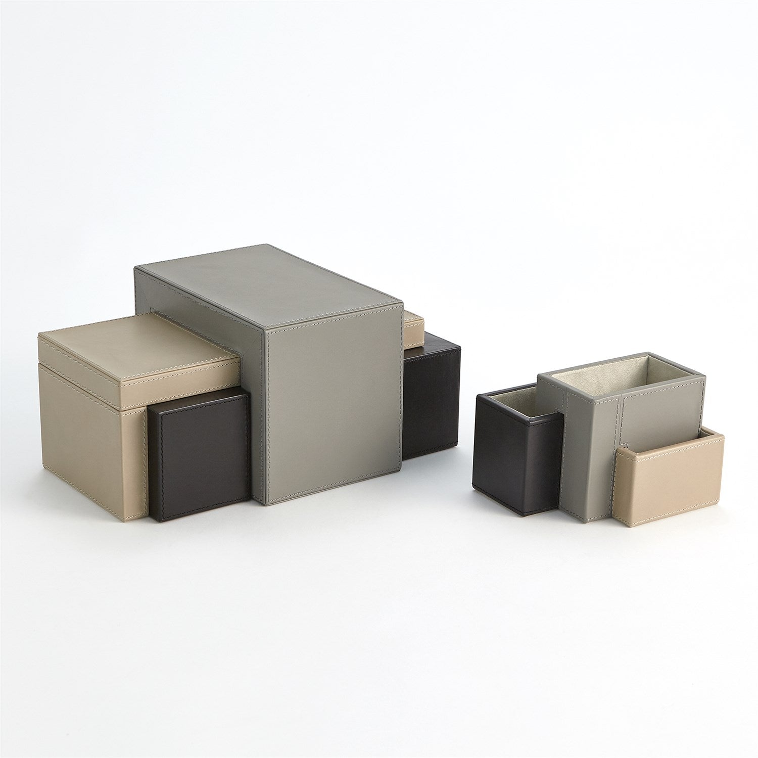 Global Views Piet TriColor Box