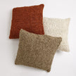 Global Views Rust Textured Boucle Pillow
