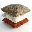 Global Views Rust Textured Boucle Pillow