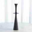 Global Views Black Center Flair Candle Stand