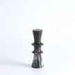 Global Views Black Double Flair Candle Stand