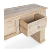 Classic Home Qena Reclaimed Wood 4Dwr Console Table