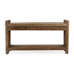 Classic Home Marsa Reclaimed Wood 3Dwr Console Table