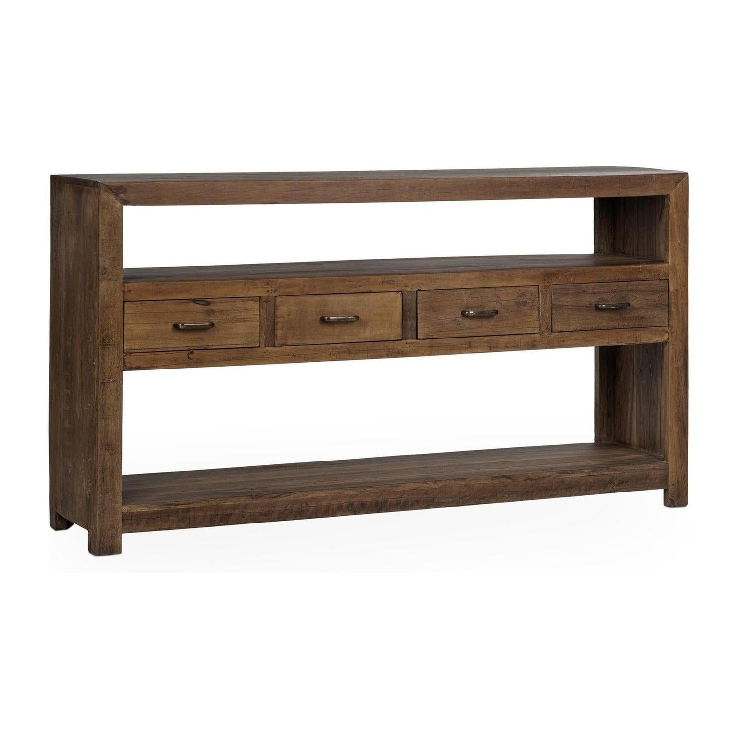 Classic Home Mattai Reclaimed Wood 4Dwr Console
