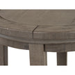 Magnussen Home Paxton Place Dovetail Grey Round Accent End Table