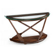 Magnussen Home Beaufort Dark Oak Demilune Sofa Table