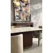 Fairfield Dimitri Demilune Console