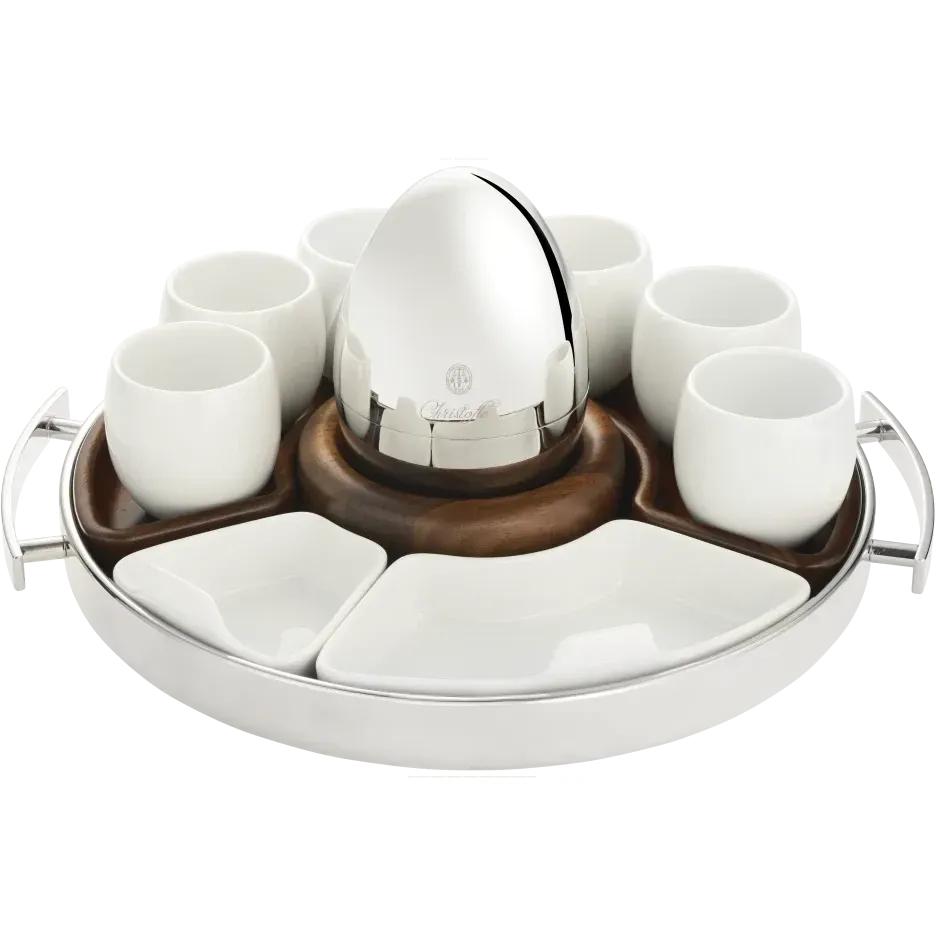 Christofle Mood Coffee Porcelain Espresso Coffee Cup-Set of 2
