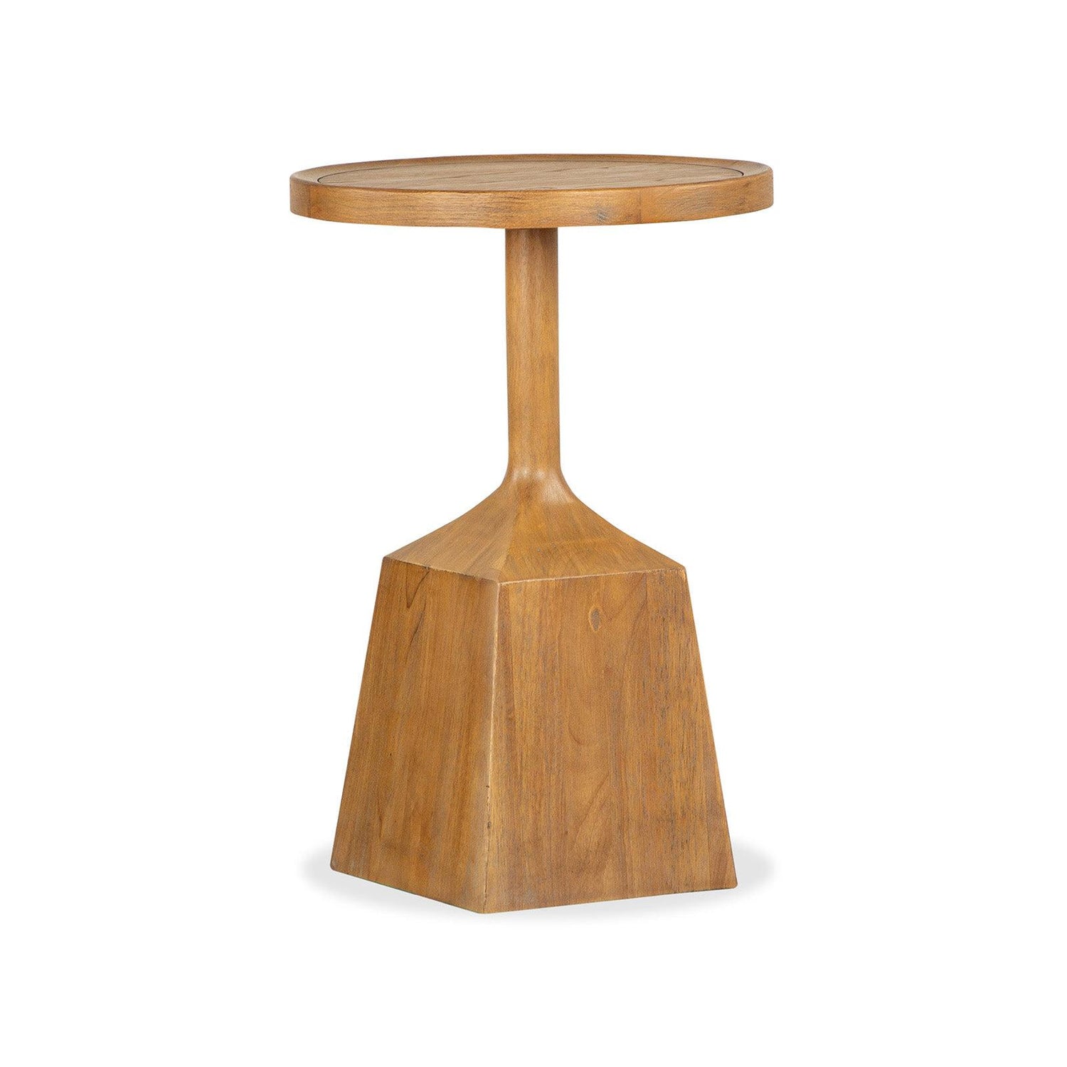 Magnussen Home Lindon Round Pedestal Accent End Table