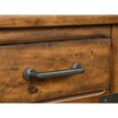 Magnussen Home Chesterfield Farmhouse Timber Rectangular End Table
