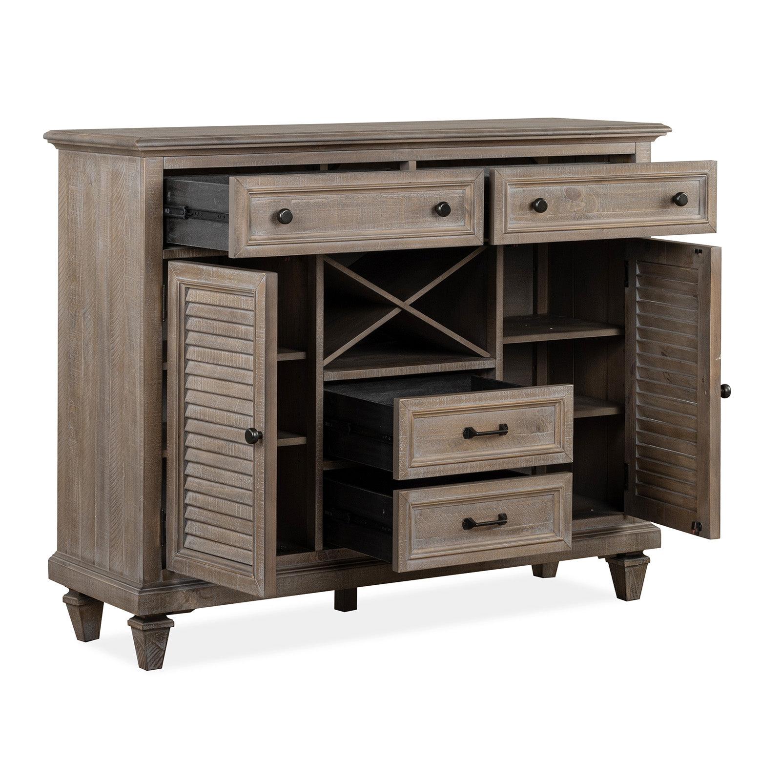 Magnussen Home Lancaster Dovetail Grey Server