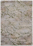 Feizy Pryor 39NEF Modern Abstract in Taupe/Green/Tan