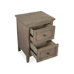 Magnussen Home Paxton Place Dovetail Grey Small Drawer Nightstand