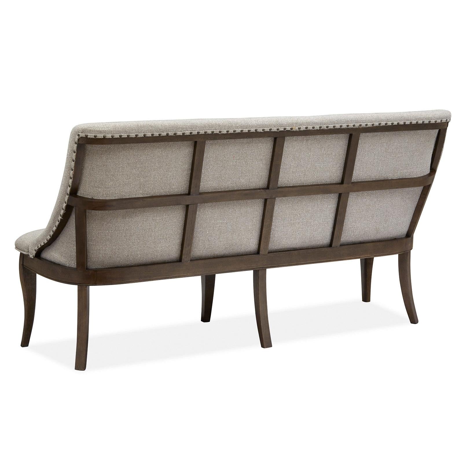 Magnussen Home Roxbury Manor Homestead Brown Upholstered Bench