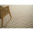 Feizy Fenner T8003 Transitional Geometric, Taupe/Ivory, Rug