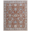 Feizy Pasha 39M7F Transitional Floral & Botanical in Red/Ivory/Blue