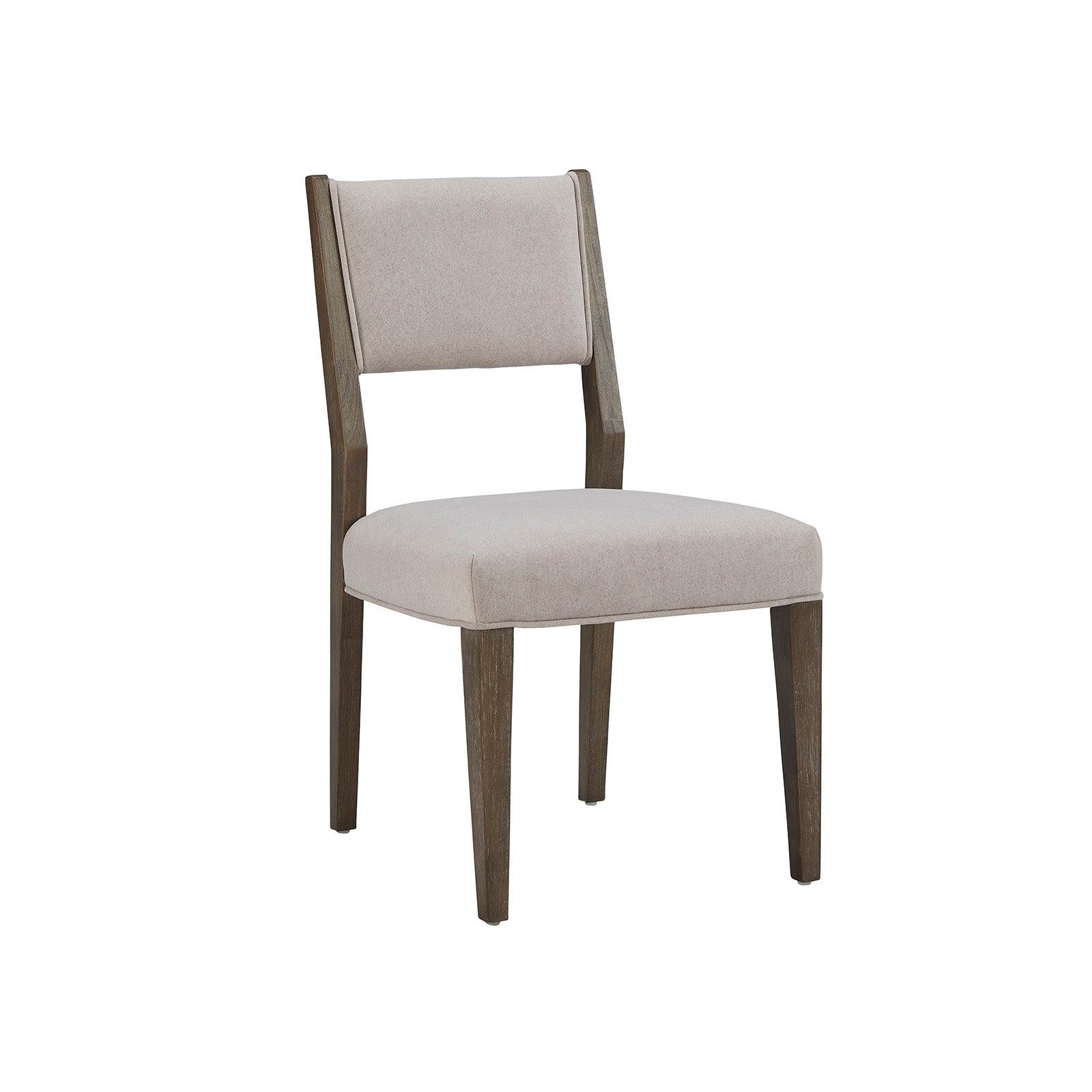 Magnussen Home Kavanaugh Weathered Kona Brown Upholstered Side Chair Set of 2