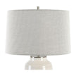Uttermost Odawa White Farmhouse Table Lamp