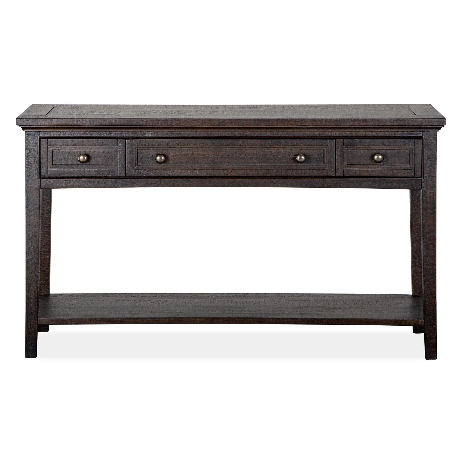Magnussen Home Westley Falls Graphite Rectangular Sofa Table