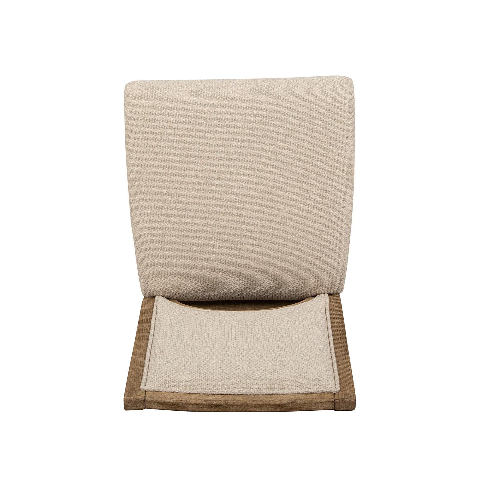 Magnussen Home Tristan Swiss Coffee Upholstered Side Chair Set of 2