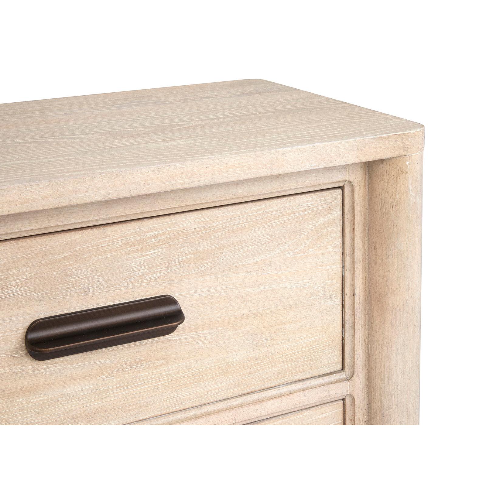Salt Life Home Sunset Cove Sanibel Brown Drawer Nightstand