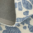 Feizy Wallace 8A39F Modern Abstract Rug in Blue/Ivory