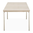Michael Amini Lotus Bay Narrow Rectangular Dining Table - Sand