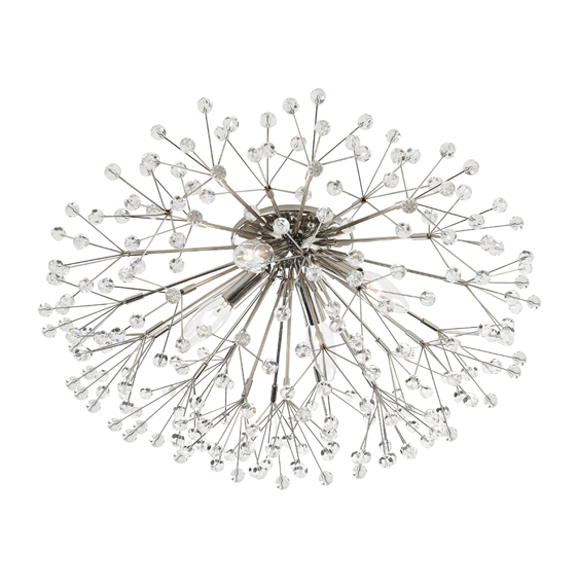 Hudson Valley Lighting Dunkirk 4 Light 20 inch Semi Flush Ceiling Light
