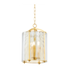 Hudson Valley Lighting Ramsey 3 Light 12 inch Aged Brass Lantern Ceiling Light