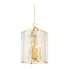 Hudson Valley Lighting Ramsey 4 Light 18 inch Aged Brass Lantern Ceiling Light