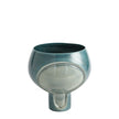 Global Views Azure Two Tone Pod Vase