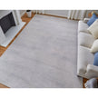 Feizy Prasad 39N8F Modern Distressed in Ivory/Silver/Gray