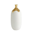 Global Views Dipped Golden Crackle Vase
