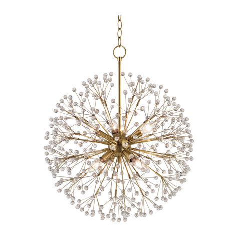 Hudson Valley Lighting Dunkirk 8 Light 20 inch Chandelier Ceiling Light