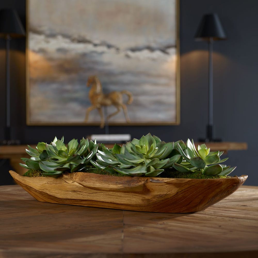 Uttermost Yuma Succulent Centerpiece