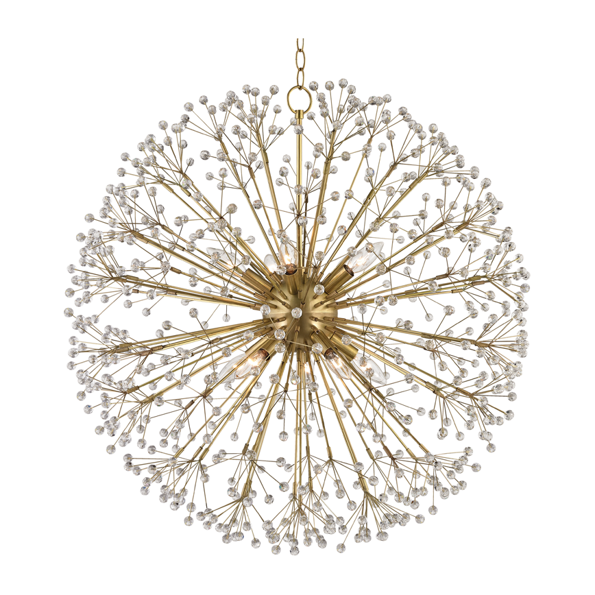 Hudson Valley Lighting Dunkirk 10 Light 30 inch Chandelier Ceiling Light