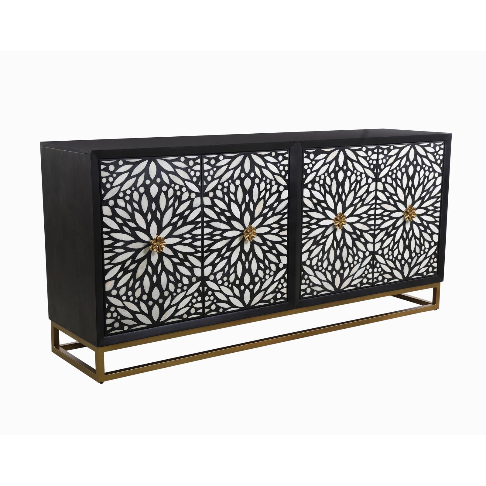 Bassett Mirror Cameron Four Door Cabinet