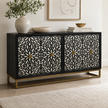 Bassett Mirror Cameron Four Door Cabinet